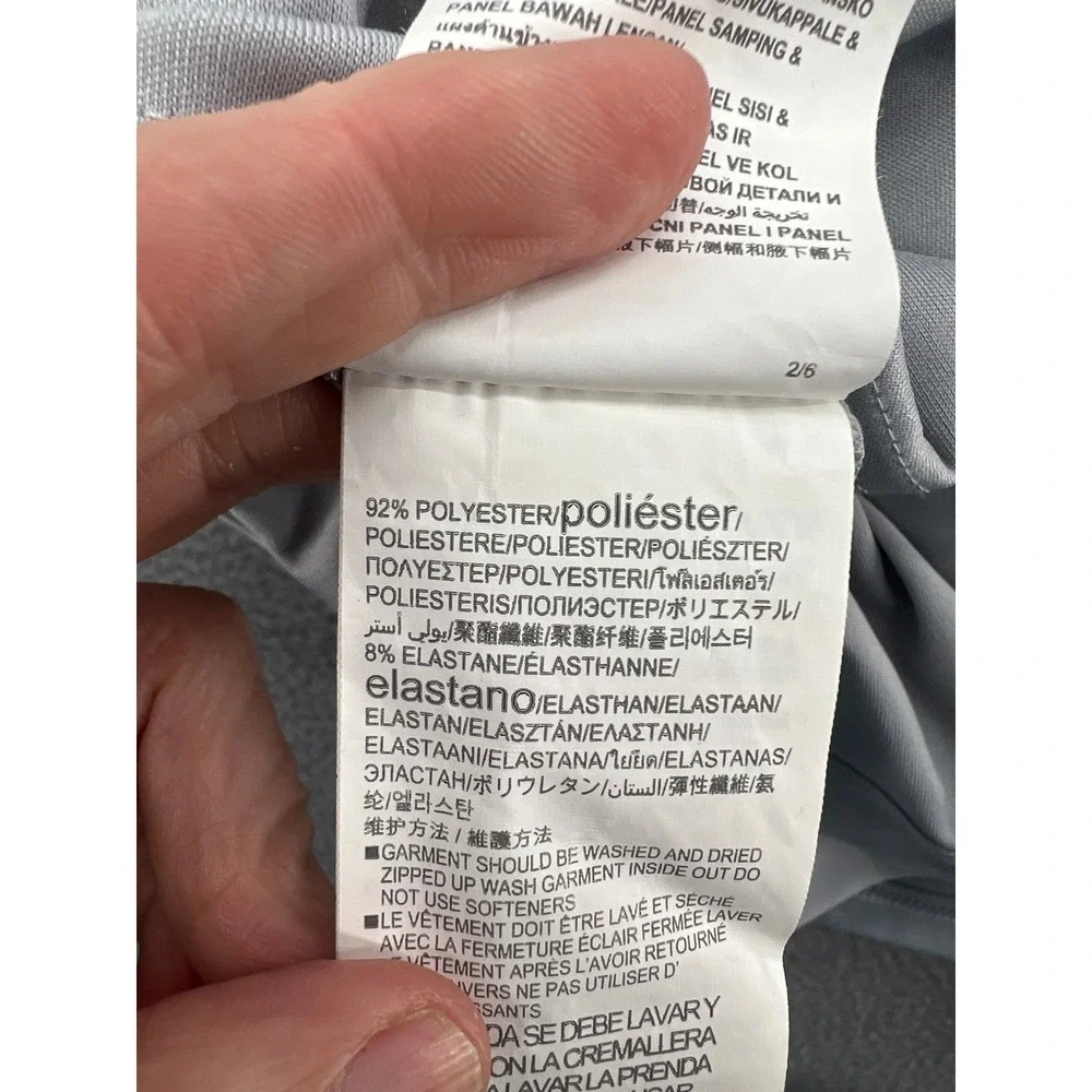 Under Armour Fish HeatGear Shirt Mens XL Gray 1/4 Zip Pullover Long Sleeve - Picture 11 of 13